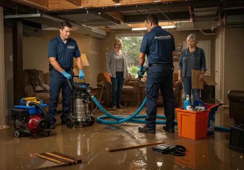 Basement Water Extraction and Removal Techniques process in Wingate, NC