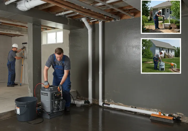 Basement Waterproofing and Flood Prevention process in Wingate, NC